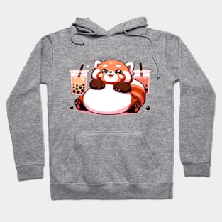 Red Panda Boba Hoodie